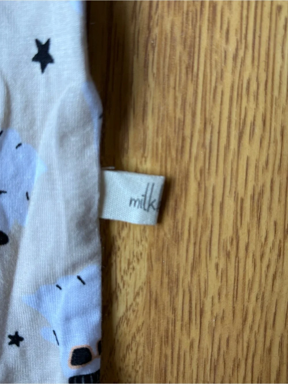 Milkberry Bamboo Cream Orange Halloween Ghosts Infant One-Piece Sleeper Sz 0-3M